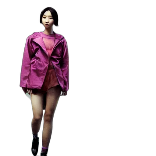 jacket, dress, 3d render, concept art transparent PNG cut-out