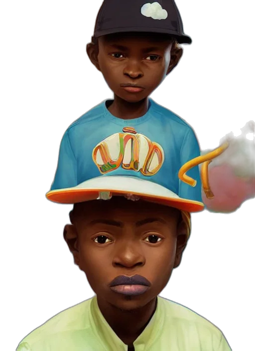 crown, face, hat, concept art transparent PNG cut-out