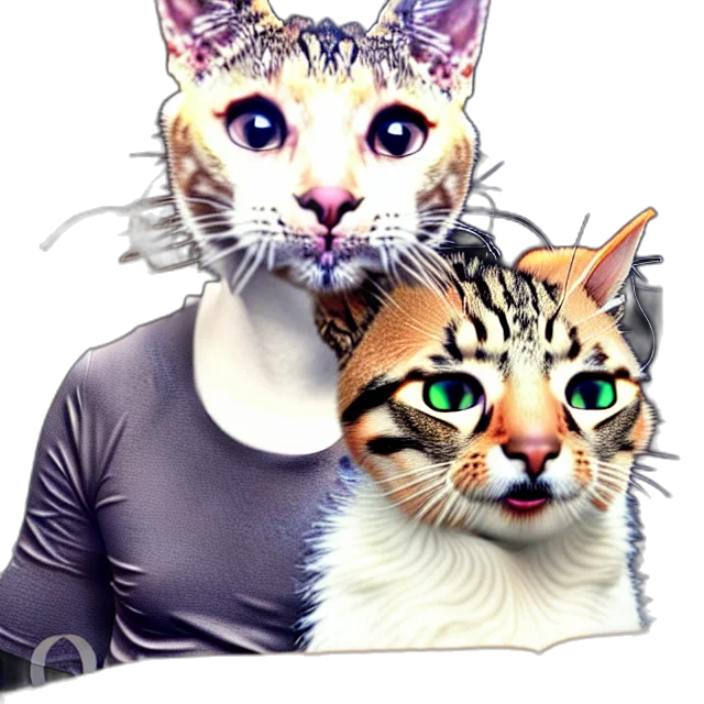 animal, photorealistic, 3d render, pixel art transparent PNG cut-out