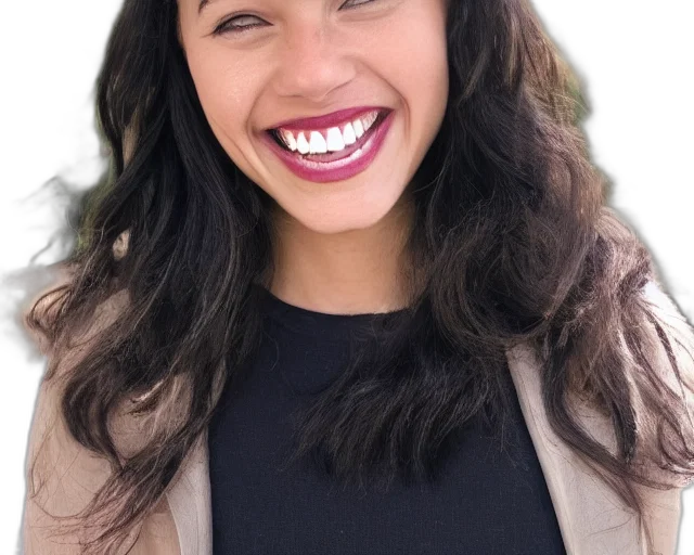 face, staff, jacket, hair transparent PNG cut-out
