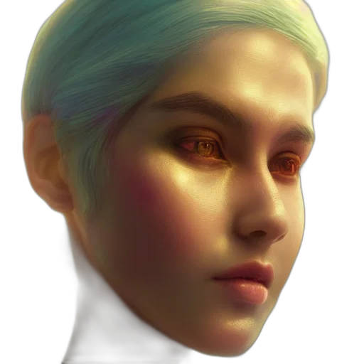 face, robot, mask, creature transparent PNG cut-out