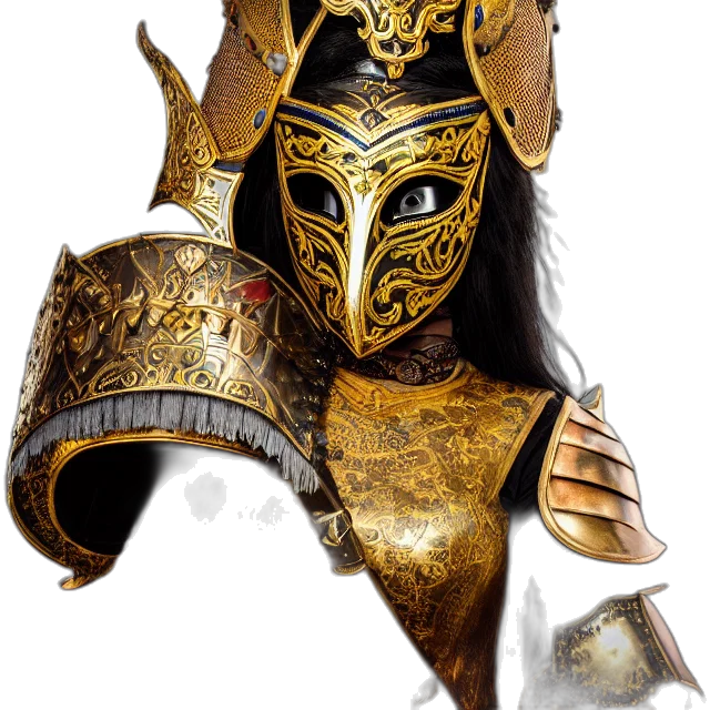 mask, crown, jewelry, sword transparent PNG cut-out