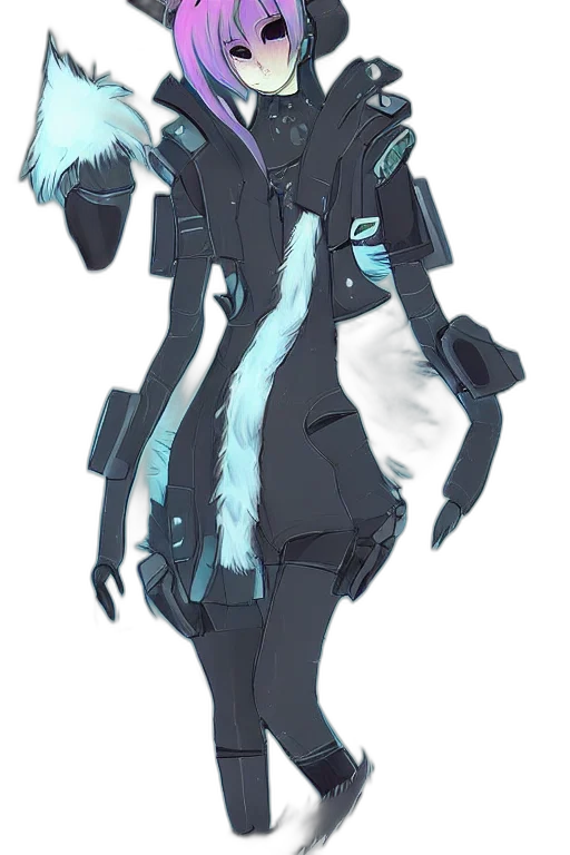 staff, robot, jacket, mask transparent PNG cut-out