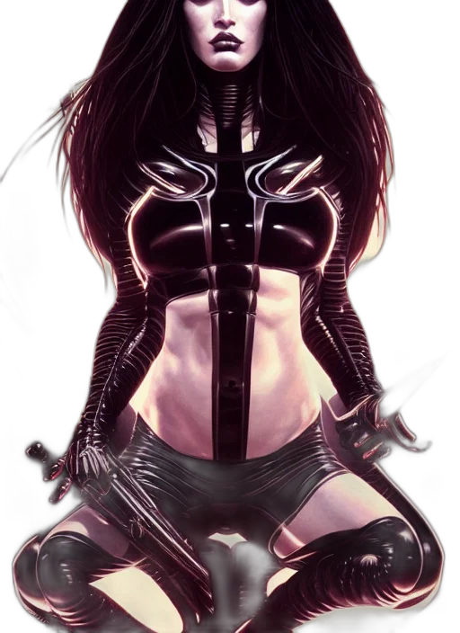 mask, sword, weapon, cyberpunk transparent PNG cut-out