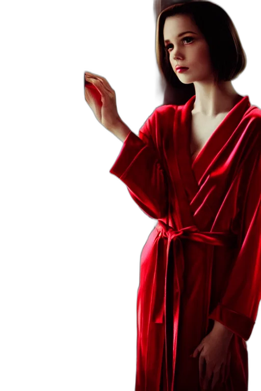 dress, jewelry, photorealistic, 3d render transparent PNG cut-out