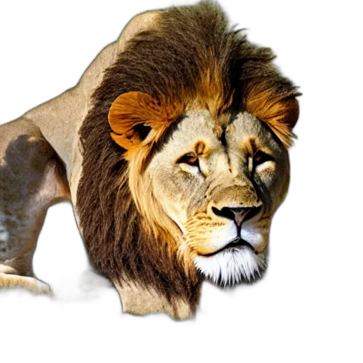 animal, crown, staff, creature transparent PNG cut-out
