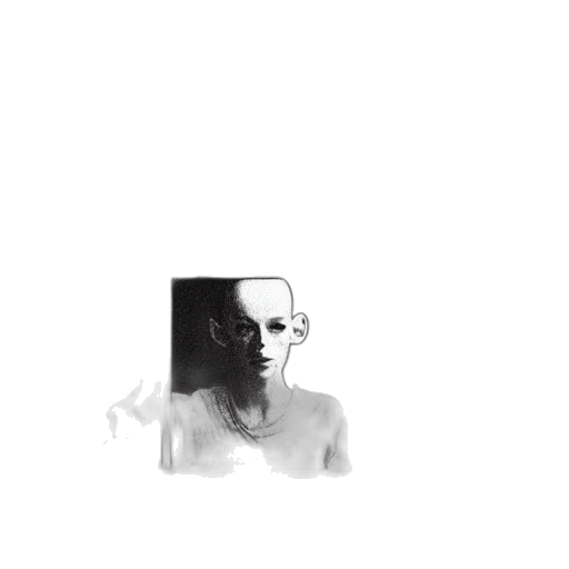 robot, face, mask, creature transparent PNG cut-out