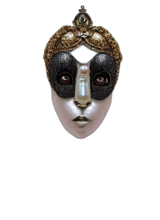 mask, jewelry, face, crown transparent PNG cut-out
