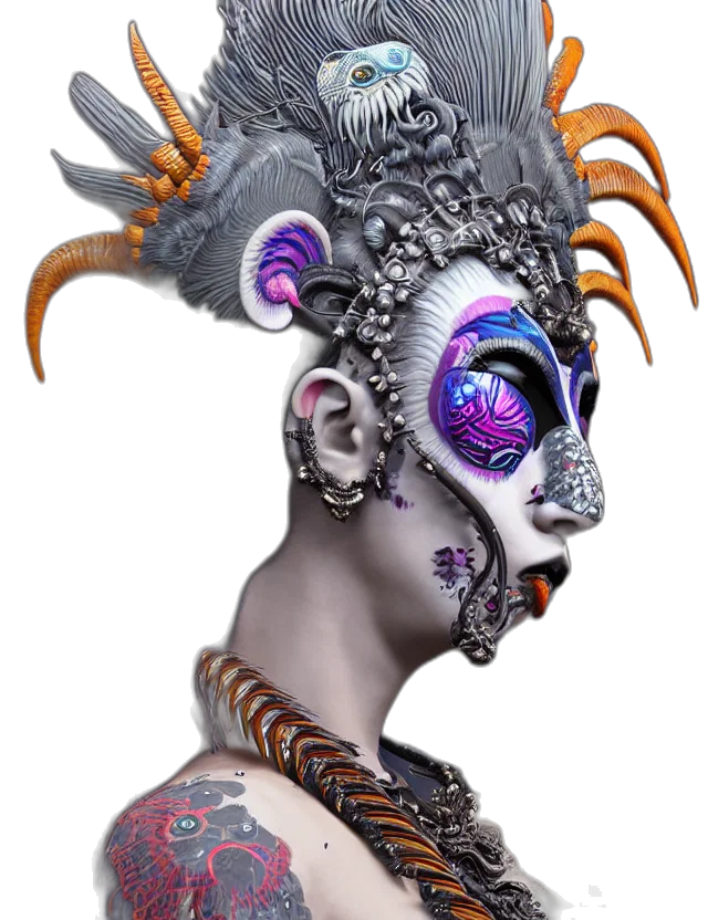 jewelry, mask, face, crown transparent PNG cut-out