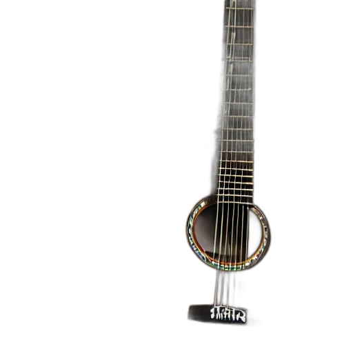 weapon, 3d render, photorealistic, guitar transparent PNG cut-out