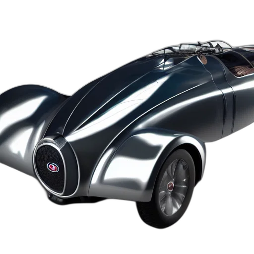 car, 3d render, concept art, bugatti transparent PNG cut-out