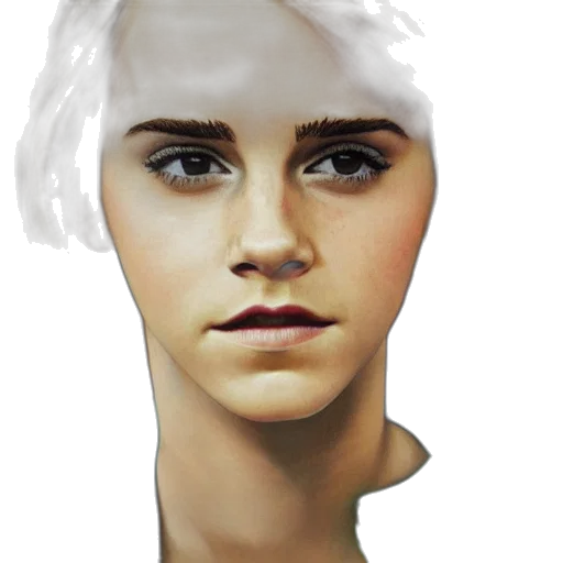 face, hair, mask, crown transparent PNG cut-out