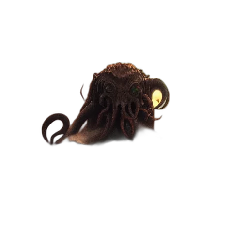 creature, hair, staff, animal transparent PNG cut-out