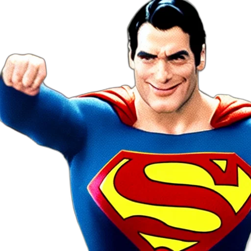 comic book art, cartoon, superman, danny transparent PNG cut-out