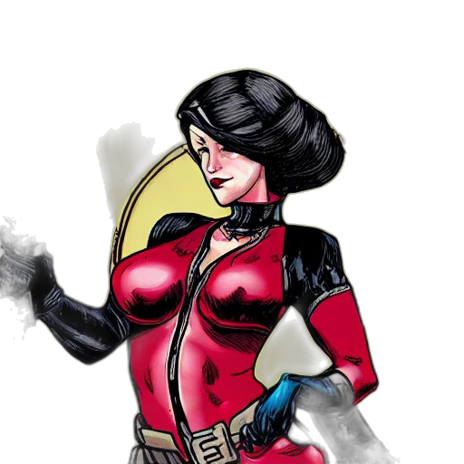 comic book art, concept art, cartoon, fantasy art transparent PNG cut-out