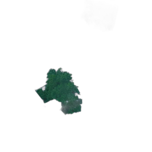 tree, green, earth tones, pastel transparent PNG cut-out