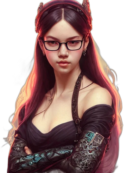 dress, jewelry, crown, face transparent PNG cut-out