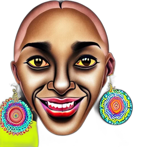 face, photorealistic, cartoon, concept art transparent PNG cut-out