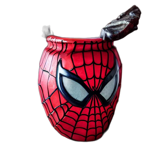 mask, bottle, weapon, 3d render transparent PNG cut-out