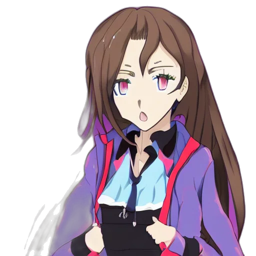 staff, jacket, dress, anime transparent PNG cut-out