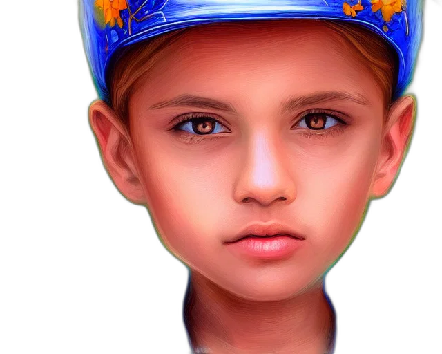 face, hat, mask, photorealistic transparent PNG cut-out