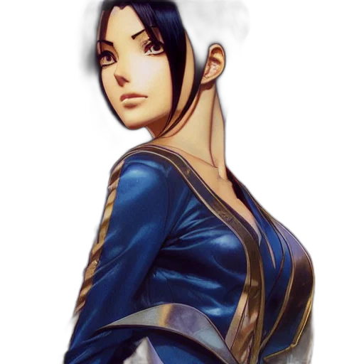 staff, face, jacket, dress transparent PNG cut-out