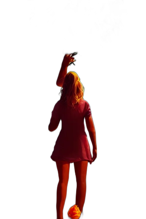 dress, staff, bottle, weapon transparent PNG cut-out