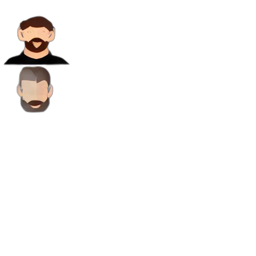 pixel art, concept art, male, face transparent PNG cut-out