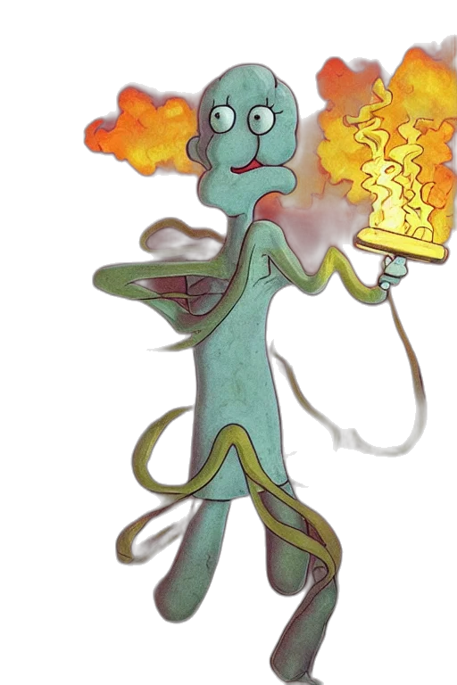 staff, robot, dragon, jacket transparent PNG cut-out