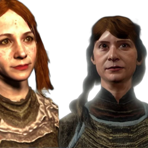 face, concept art, fantasy art, photorealistic transparent PNG cut-out