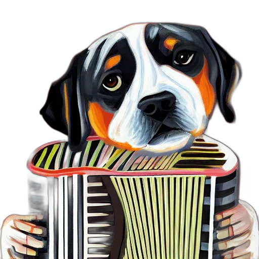 animal, photorealistic, oil painting, watercolor transparent PNG cut-out