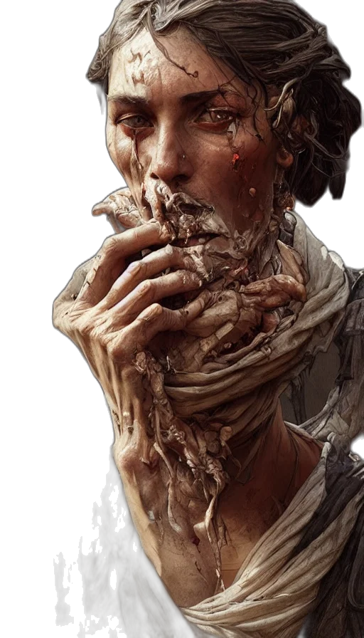 face, mask, creature, food transparent PNG cut-out