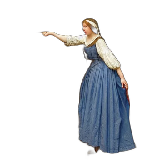 dress, staff, sword, weapon transparent PNG cut-out