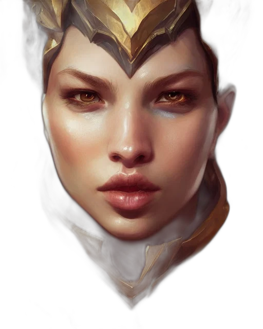 face, mask, crown, jewelry transparent PNG cut-out
