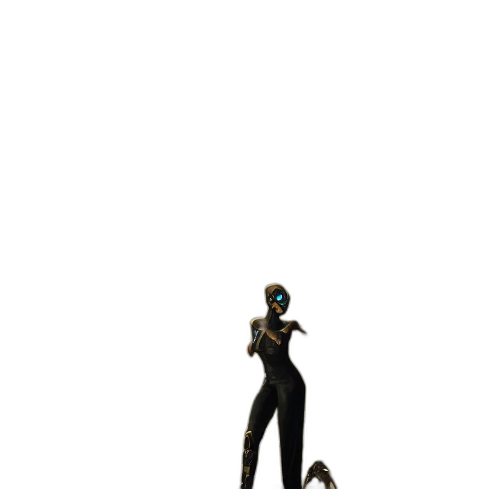 staff, animal, creature, dress transparent PNG cut-out