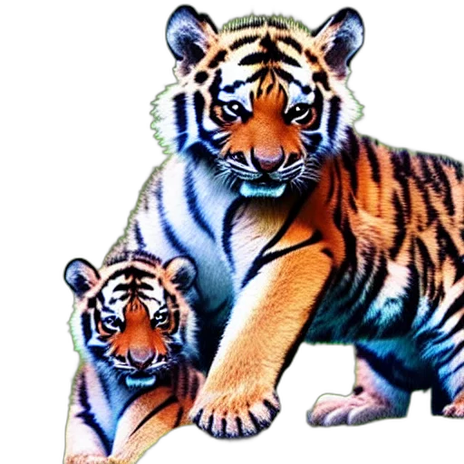 animal, creature, photorealistic, oil painting transparent PNG cut-out