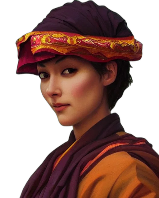 face, hat, staff, crown transparent PNG cut-out