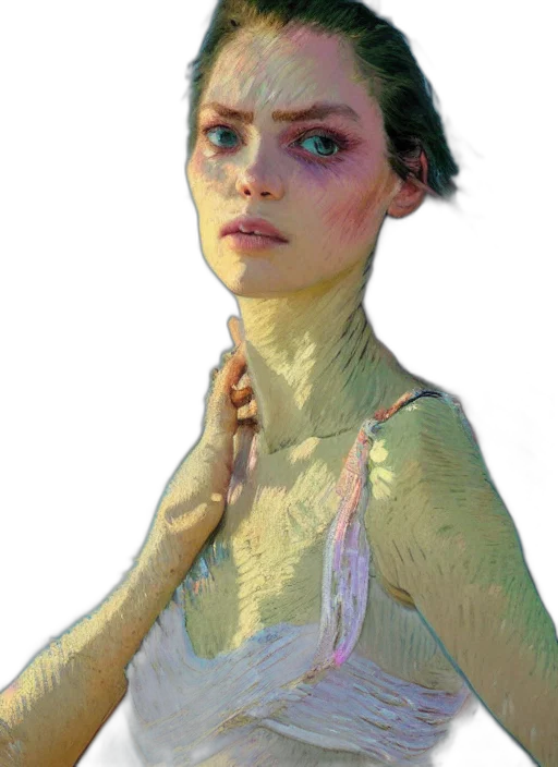 dress, face, jewelry, mask transparent PNG cut-out