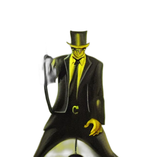 robot, mask, staff, hat transparent PNG cut-out