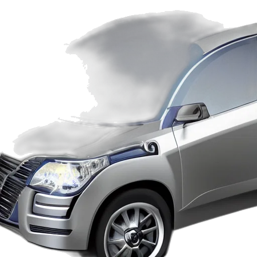 car, photorealistic, 3d render, concept art transparent PNG cut-out