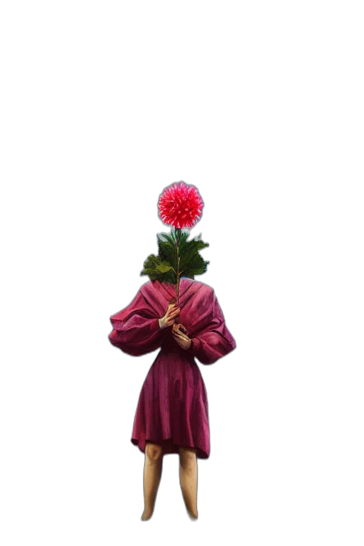 flower, staff, crown, umbrella transparent PNG cut-out