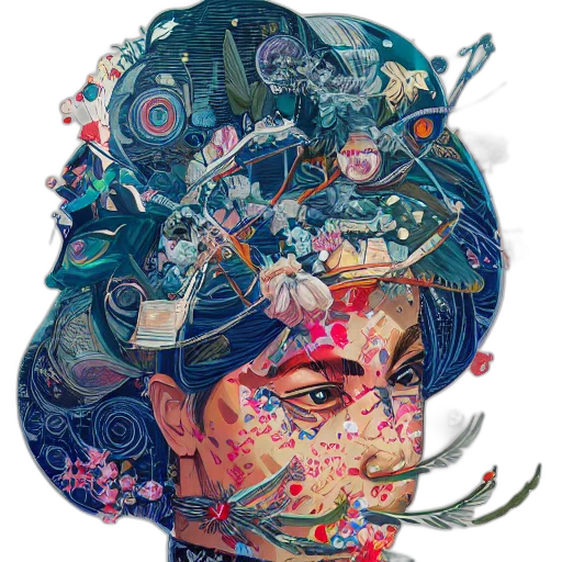 face, mask, hat, crown transparent PNG cut-out