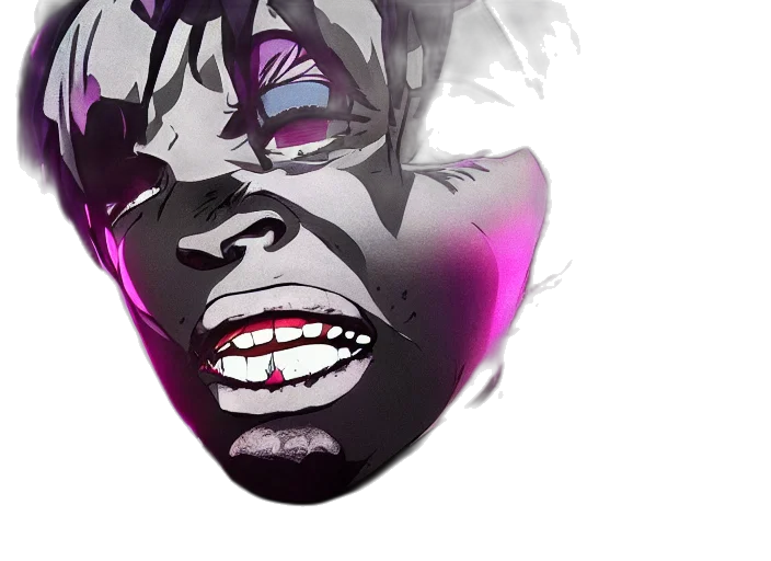 mask, face, concept art, anime transparent PNG cut-out
