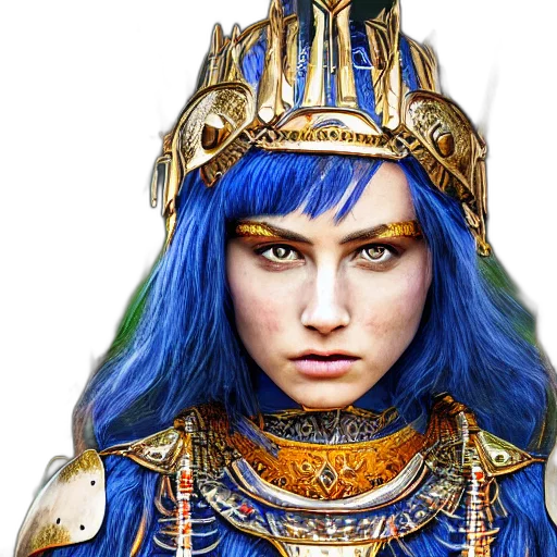 crown, jewelry, face, fantasy art transparent PNG cut-out