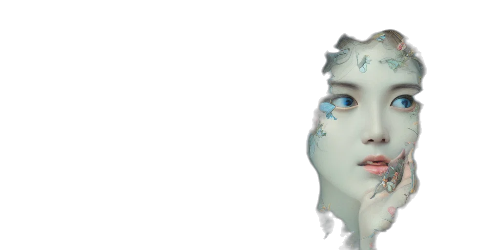 crown, face, mask, creature transparent PNG cut-out