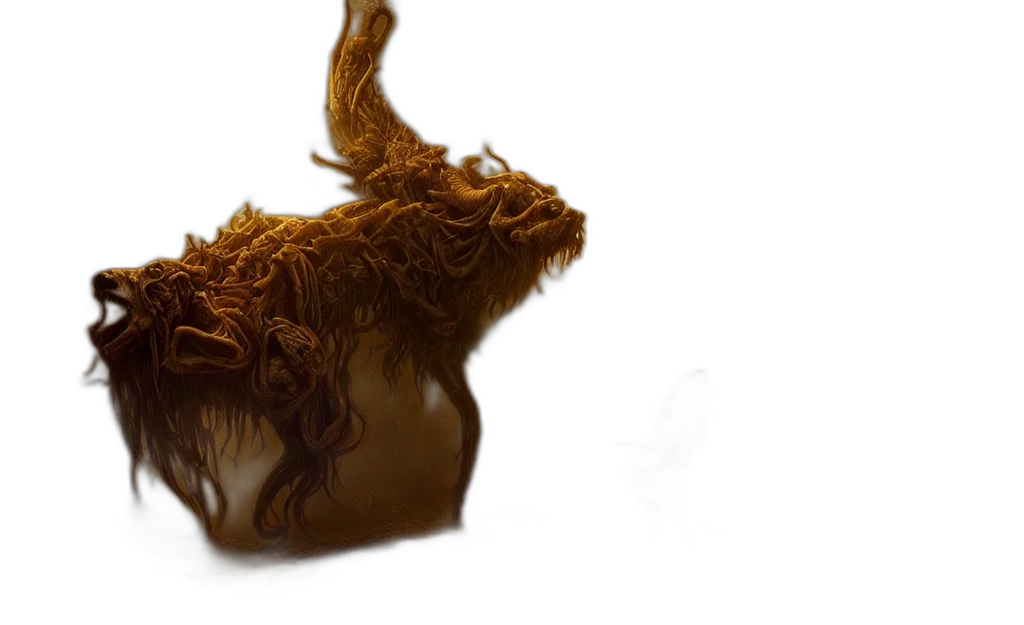 hair, creature, animal, mask transparent PNG cut-out
