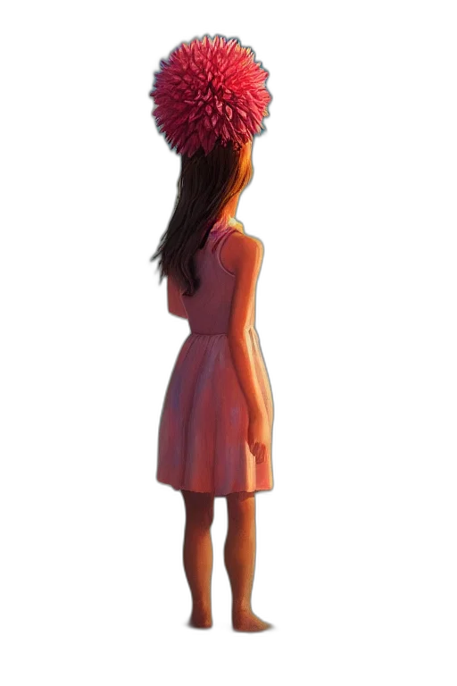 dress, hat, crown, flower transparent PNG cut-out