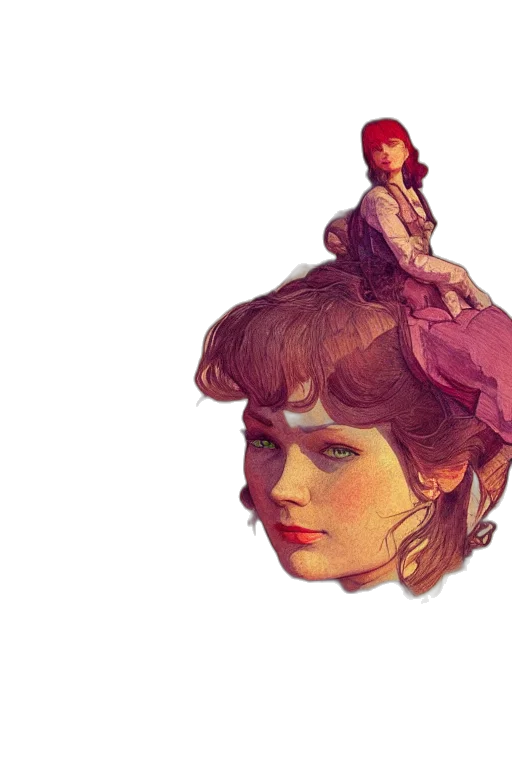 face, crown, hat, concept art transparent PNG cut-out