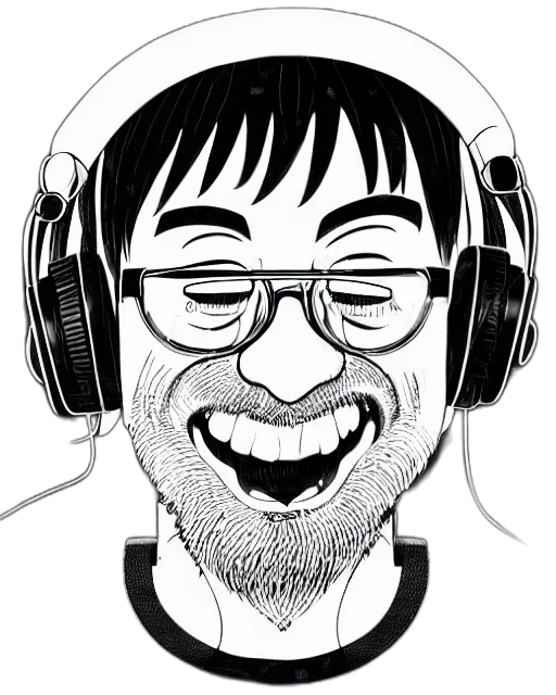 staff, face, cartoon, comic book art transparent PNG cut-out