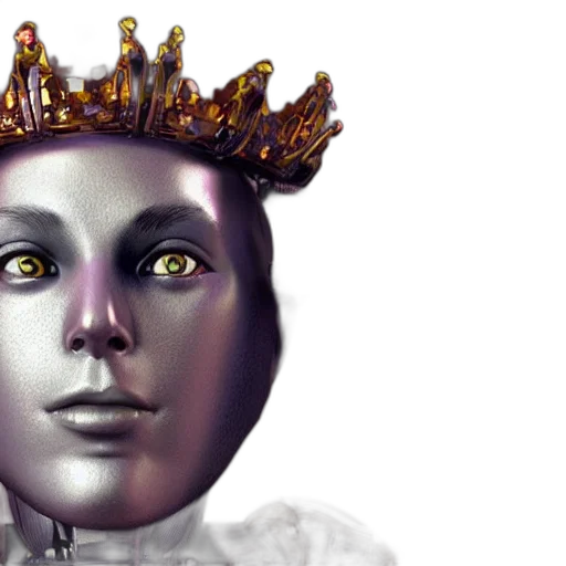 crown, mask, robot, jewelry transparent PNG cut-out